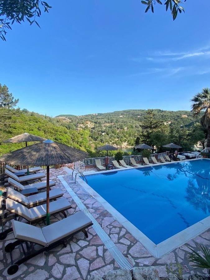 Acapulco Seaside Pool Bar And Apartments Paleokastritsa Dış mekan fotoğraf